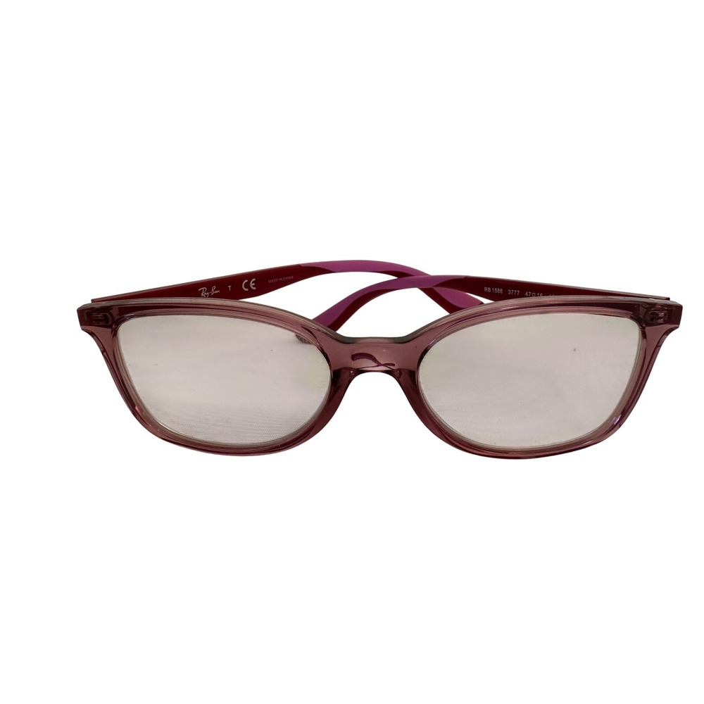 Ray-Ban Junior Eyeglasses RB1586 3777 Purple Pink Cat‎ Eye Frames 47-16-130 Kids